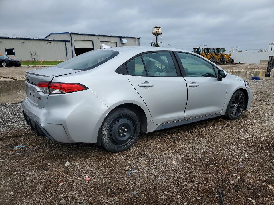 2024 Toyota Corolla VIN 5YFS4MCE5RP203688 COPART salvage auction — FRONT END, IL - SALVAGE CERTIFICATE, sold $4,000 on 2026-07-15 (photo 3)