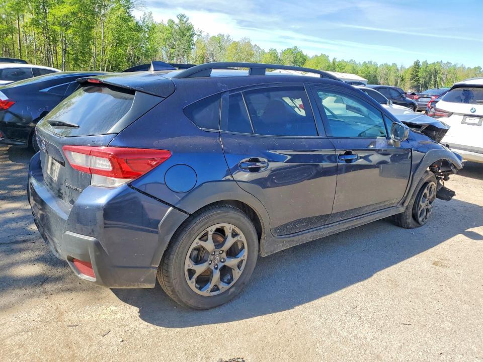 2021 Subaru Crosstrek VIN JF2GTHSC3MH346595 COPART salvage auction — FRONT END, On - Permit Salvage, sold $2,550 on 2026-07-14 (photo 3)