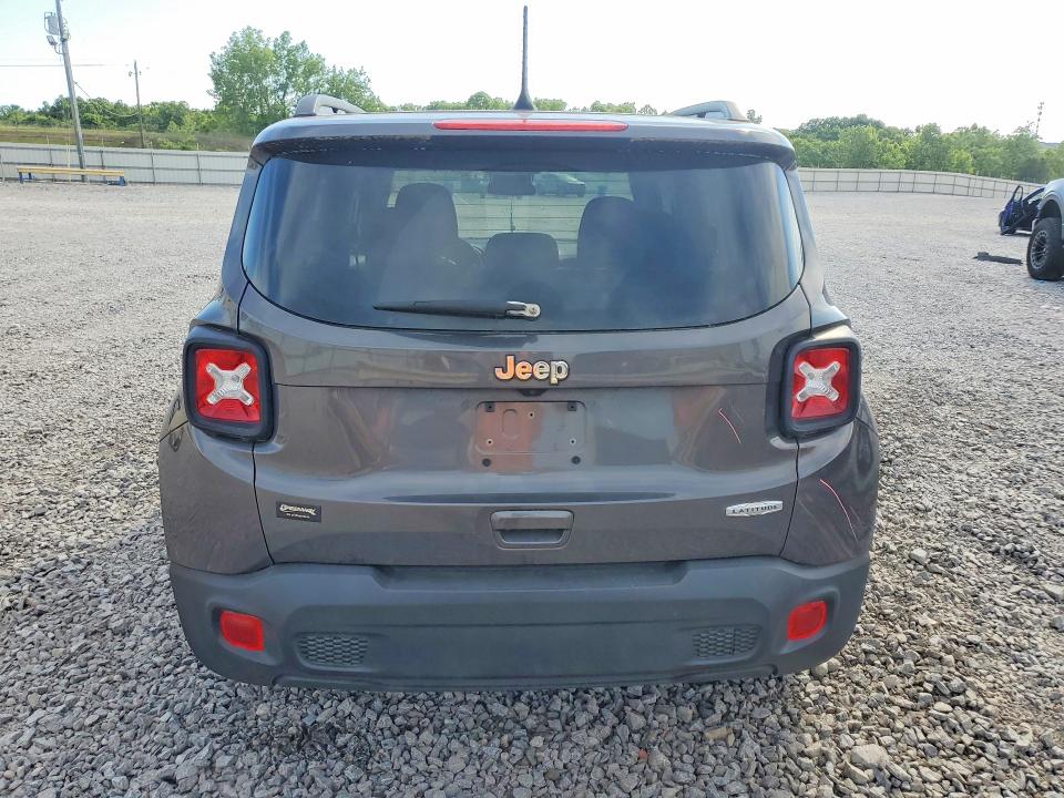 2021 Jeep Renegade VIN ZACNJCBBXMPN14485 COPART salvage auction — FRONT END, Al - Cert Of Title-Salvage Title, sold $250 on 2026-07-28 (photo 6)