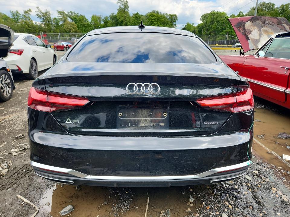 2021 Audi VIN WAUDACF54MA017206 COPART salvage auction — FRONT END, Md - Cert Of Salvage > 75% Damage, sold $9,500 on 2026-07-24 (photo 6)