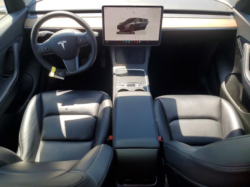 2022 Tesla Model y VIN 7SAYGAEEXNF400989 COPART salvage auction — FRONT END, Ca - Salvage Certificate, sold $9,600 on 2026-07-13 (photo 8)
