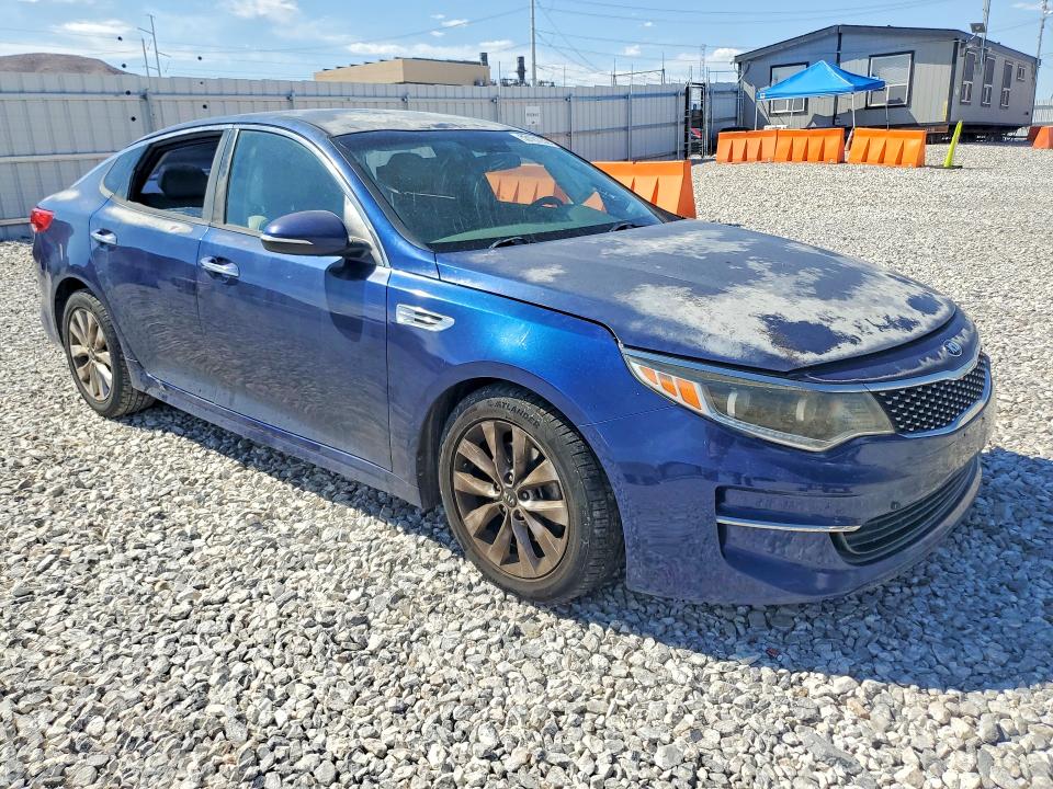 2016 Kia Optima VIN 5XXGU4L36GG017328 COPART salvage auction — FRONT END, Nv - Salvage Title, sold $1,100 on 2026-07-08 (photo 4)
