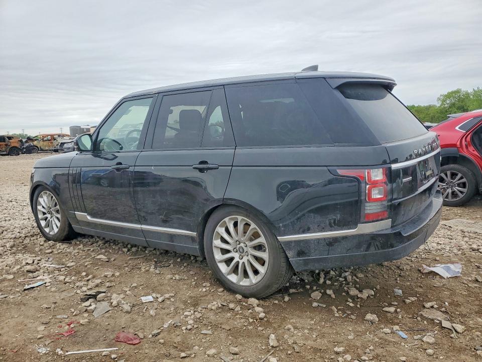 2017 Land rover RANGE ROVER VIN SALGS2FE1HA329795 COPART salvage auction — MINOR DENT/SCRATCHES, Oh - Dealer Only Clean Title (P), sold $4,900 on 2026-07-24 (photo 2)
