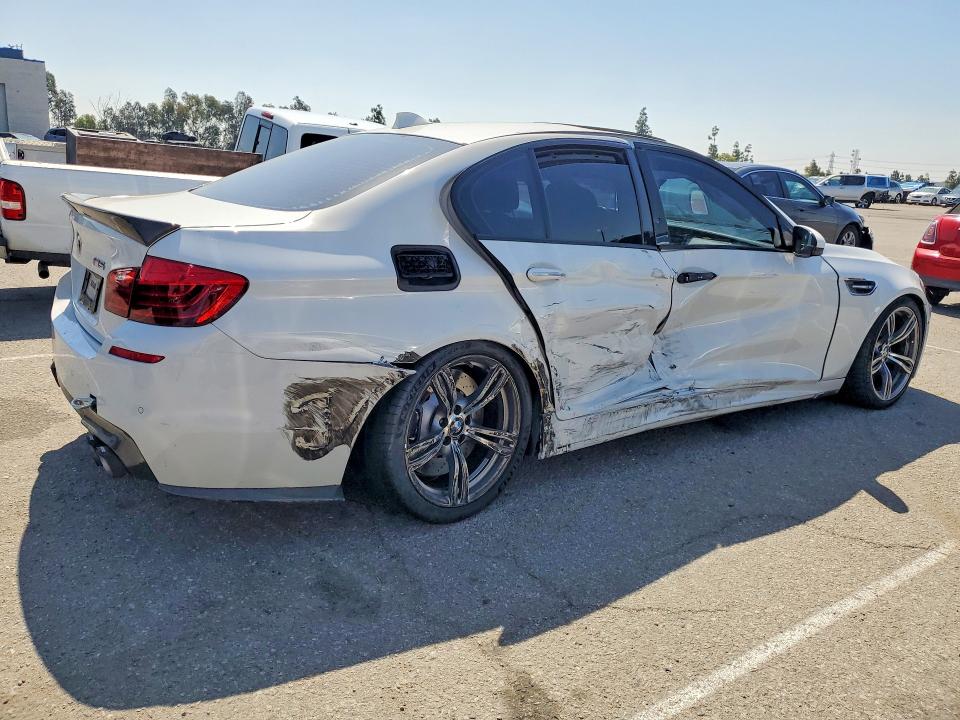 2014 BMW M5 VIN WBSFV9C54ED097574 COPART salvage auction — SIDE, CA - SALVAGE CERTIFICATE, sold $150 on 2026-07-21 (photo 3)
