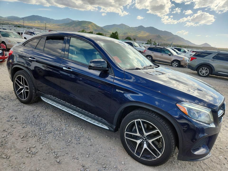 2019 Mercedes-benz Gle VIN 4JGED6EB0KA134832 COPART salvage auction — MINOR DENT/SCRATCHES, Ut - Dealer Only Clean Title (P), sold $26,750 on 2026-07-24 (photo 4)