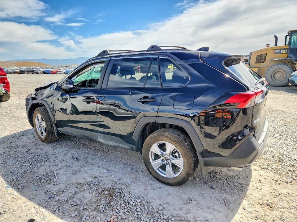 2025 Toyota Rav 4 VIN 2T3P1RFV2SW585973 COPART salvage auction — ROLLOVER, Ut - Salvage Certificate, sold $7,000 on 2026-07-02 (photo 2)