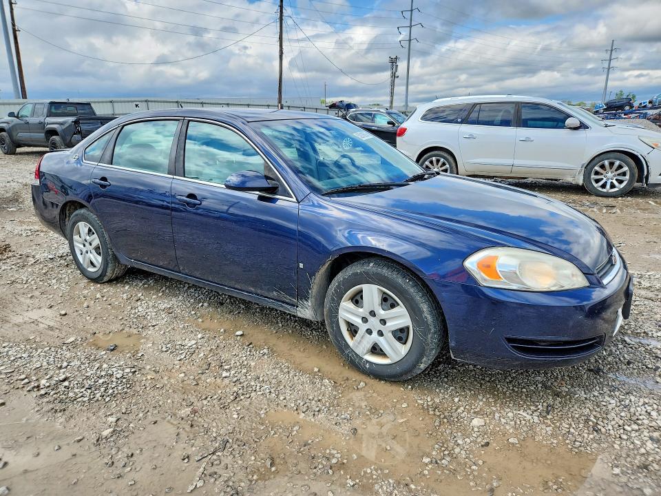 2008 Chevrolet Impala VIN 2G1WB58K189174628 COPART salvage auction — REAR END, OH - CERT OF TITLE-SALVAGE, sold $275 on 2026-07-02 (photo 4)