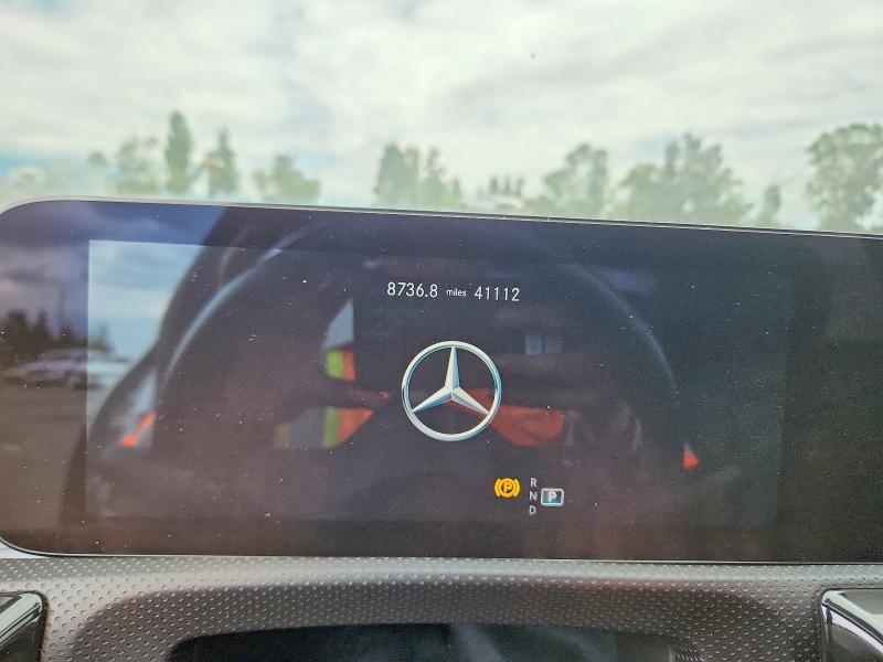 2021 Mercedes-benz Cla-klasse VIN W1K5J4GB8MN237173 COPART salvage auction — FRONT END, Ca - Salvage Certificate, sold $6,300 on 2026-07-08 (photo 9)