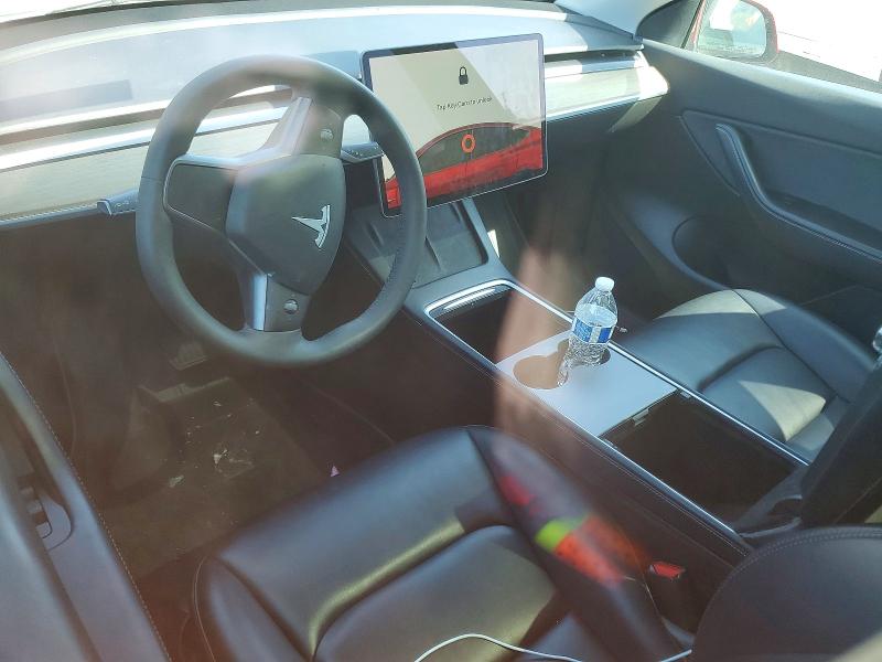 2021 Tesla VIN 5YJYGDEE6MF219207 COPART salvage auction — REAR END, Salvage Title, sold $7,300 on 2026-07-13 (photo 8)