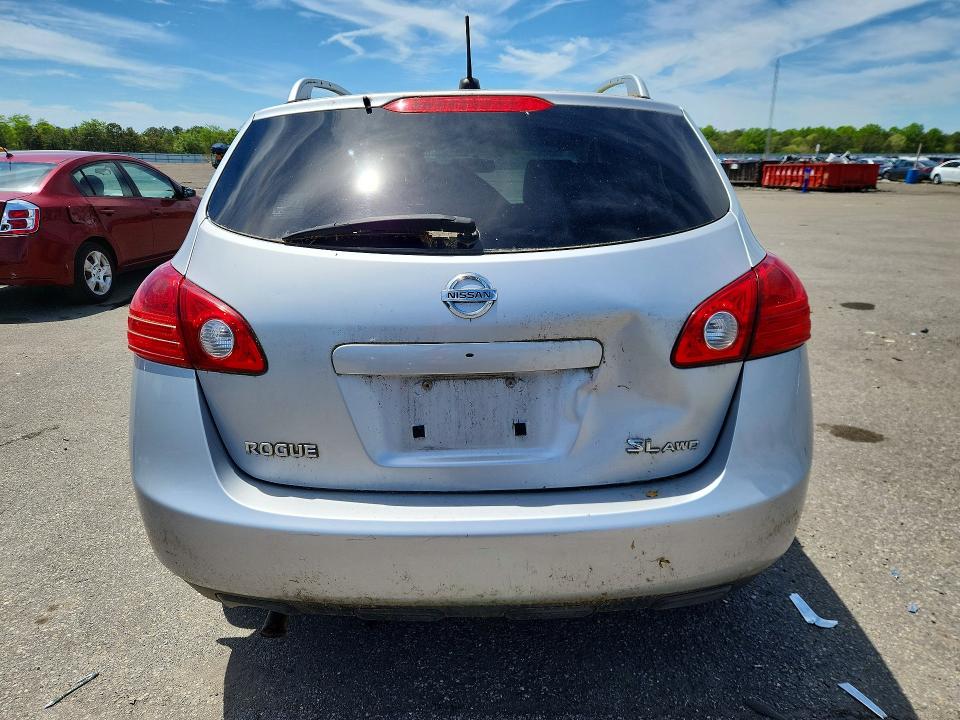 2009 Nissan Rogue VIN JN8AS58V09W436552 COPART salvage auction — MINOR DENT/SCRATCHES, NY - CERTIFICATE OF TITLE, sold $1,150 on 2026-07-20 (photo 6)