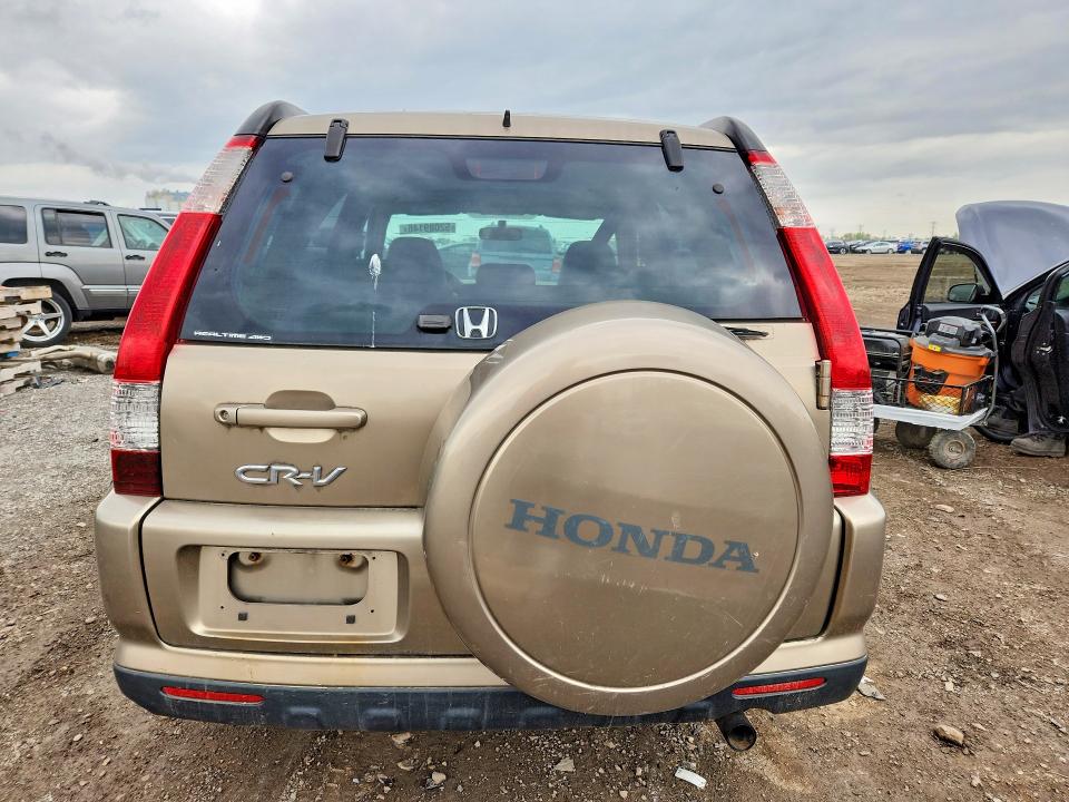 2005 Honda Cr-v VIN JHLRD789X5C011412 COPART salvage auction — NORMAL WEAR, Il - Certificate Of Title, sold $725 on 2026-07-06 (photo 6)