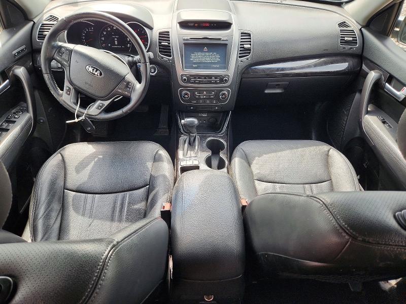 2014 Kia Sorento VIN 5XYKUDA72EG489888 COPART salvage auction — FRONT END, Mo - Salvage Certificate Of Title, sold $70 on 2026-07-28 (photo 8)