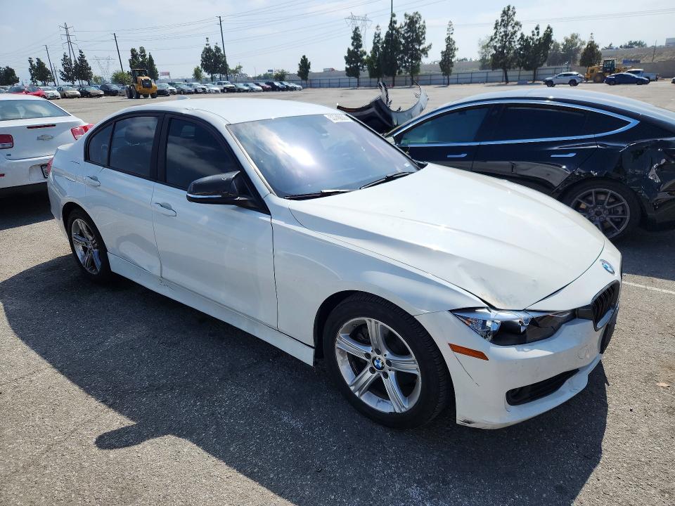 2015 BMW 3 series VIN WBA3B1G53FNT07900 COPART salvage auction — ALL OVER, CA - SALVAGE CERTIFICATE, sold $1,950 on 2026-07-09 (photo 4)