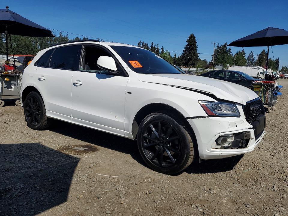 2017 Audi Q5 VIN WA1W7AFP2HA007161 COPART salvage auction — FRONT END, WA - BILL OF SALE, sold $125 on 2026-07-24 (photo 4)