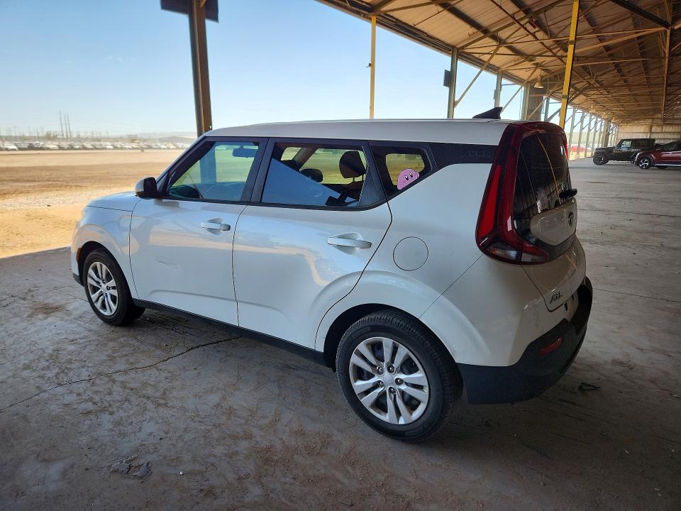 2021 Kia Soul VIN KNDJ23AU9M7783947 COPART salvage auction — VANDALISM, Az - Cert Of Title - Salvage, sold $3,100 on 2026-07-27 (photo 2)