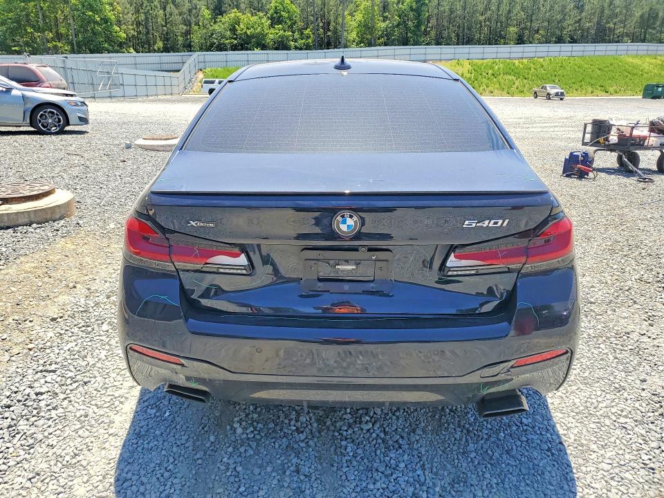 2023 BMW 5er VIN WBA73BJ07PWX99005 COPART salvage auction — REAR END, Nc - Salvage Certificate Of Title, sold $2,550 on 2026-07-09 (photo 6)