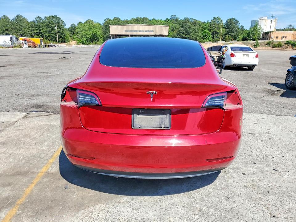 2021 Tesla Model 3 VIN 5YJ3E1EA7MF920513 COPART salvage auction — REAR END, Fl - Cert Of Title Slvg Rebuildable, sold $5,400 on 2026-07-24 (photo 6)