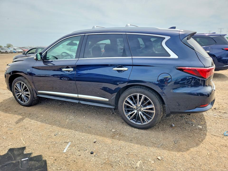 2020 Infiniti Qx60 VIN 5N1DL0MM2LC517028 COPART salvage auction — FRONT END, Il - Salvage Certificate, sold $7,000 on 2026-07-09 (photo 2)