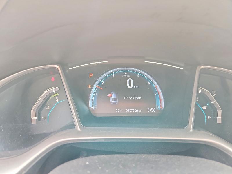 2019 Honda VIN 19XFC1F33KE014655 COPART salvage auction — FRONT END, La - Cert Of Title-Salvage, sold $4,350 on 2026-07-09 (photo 9)