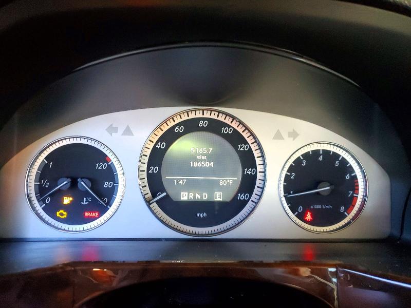 2011 Mercedes-benz Glk-class VIN WDCGG8HB1BF557878 COPART salvage auction — MINOR DENT/SCRATCHES, Fl - Certificate Of Title, sold $1,100 on 2026-07-02 (photo 9)