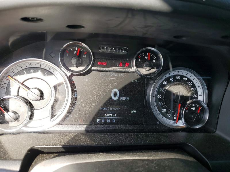 2022 Ram 1500 VIN 3C6RR7KT1NG416131 COPART salvage auction — FRONT END, TN - SALVAGE CERTIFICATE, sold $9,400 on 2026-07-09 (photo 9)
