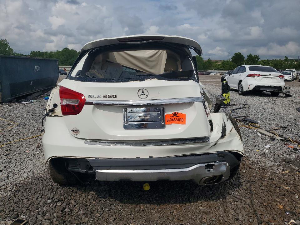 2019 Mercedes-benz Gla-klasse VIN WDCTG4EB5KU007946 COPART salvage auction — ROLLOVER, Al - Cert Of Title-Parts Only Salvg, sold $625 on 2026-08-18 (photo 6)