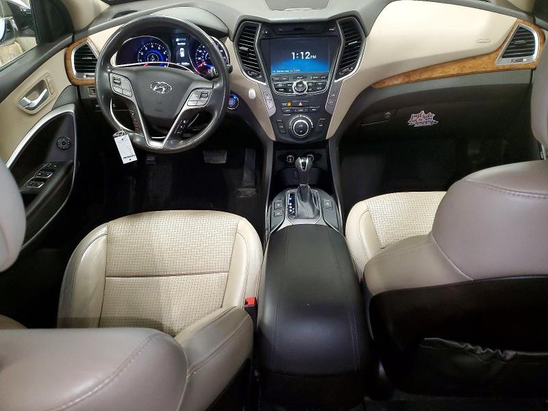 2014 Hyundai Santa fe VIN 5XYZUDLB5EG190332 COPART salvage auction — FRONT END, WY - CERTIFICATE OF TITLE, sold $2,100 on 2026-07-24 (photo 8)