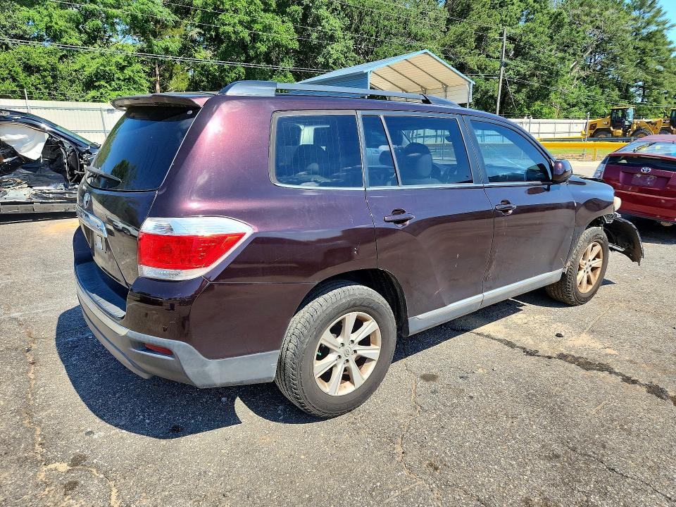 2013 Toyota VIN 5TDZK3EH2DS104588 COPART salvage auction — FRONT END, Al - Cert Of Title-Salvage Title, sold $2,900 on 2026-07-13 (photo 3)