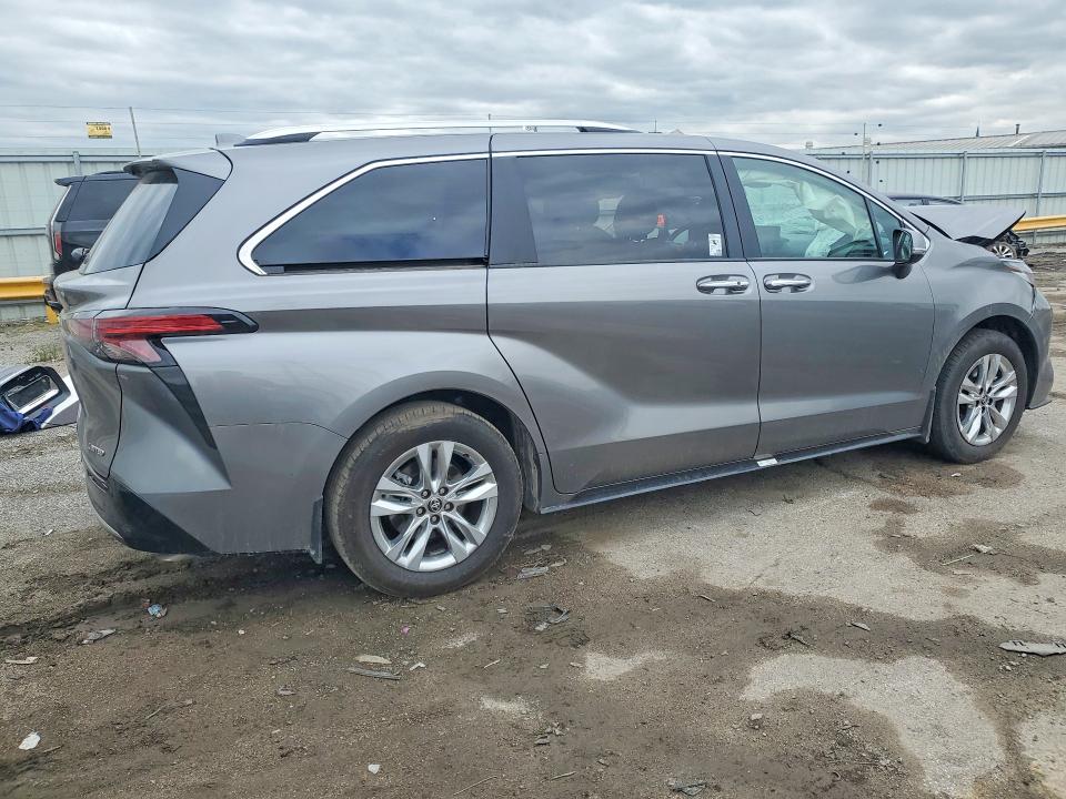 2026 Toyota Sienna VIN 5TDZSKFC5TS242881 COPART salvage auction — FRONT END, In - Cert Of Title-Salvage Title, sold $14,500 on 2026-07-20 (photo 3)