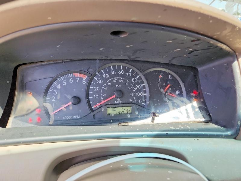 2005 Toyota Corolla VIN JTDBR32E952052313 COPART salvage auction — FRONT END, Or - Salvage Title Certificate, sold $325 on 2026-07-07 (photo 9)