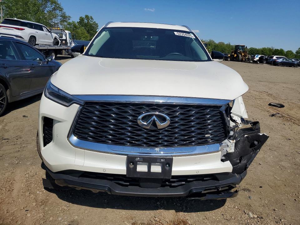 2024 Infiniti Qx60 VIN 5N1DL1FS7RC354130 COPART salvage auction — FRONT END, Nj - Cert Of Title-Salvage, sold $9,600 on 2026-07-15 (photo 5)