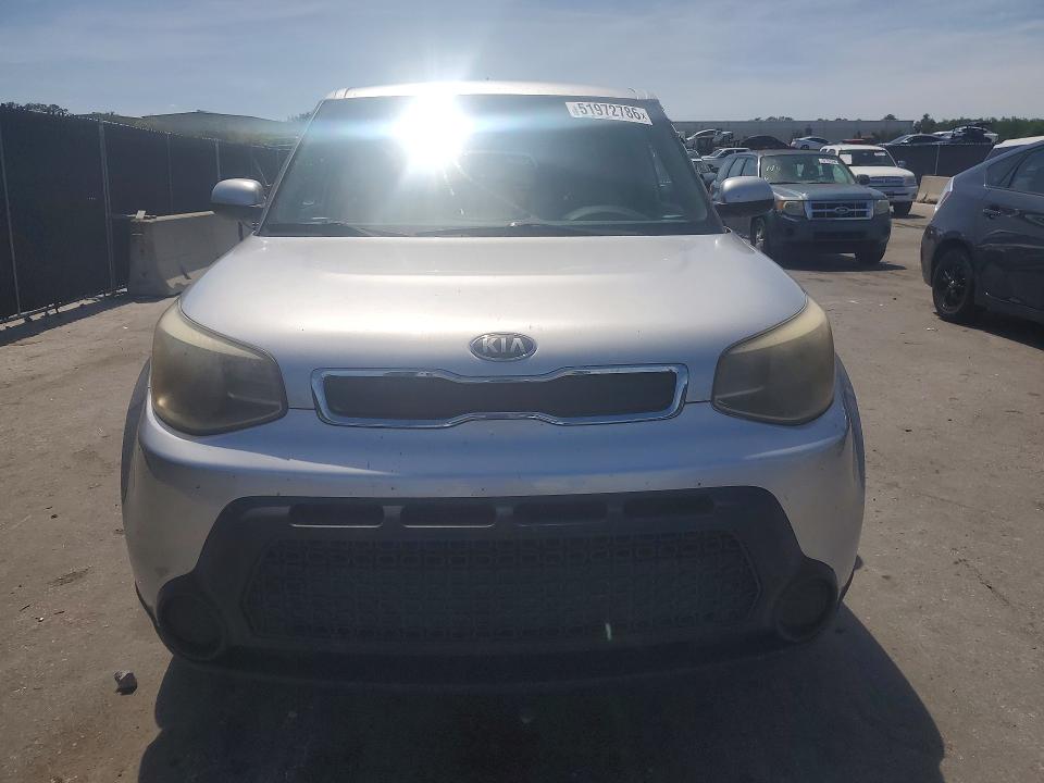 2015 Kia Soul VIN KNDJN2A2XF7747865 COPART salvage auction — REAR END, Fl - Certificate Of Destruction, sold $375 on 2026-07-28 (photo 5)