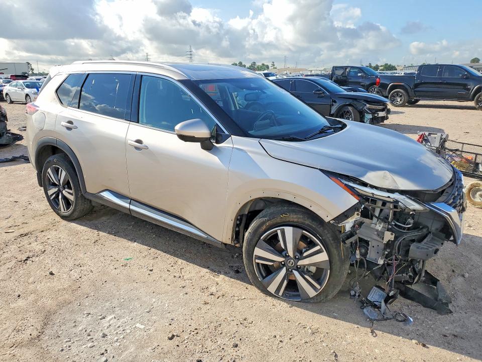 2021 Nissan VIN JN8AT3CA6MW019645 COPART salvage auction — FRONT END, Tx - Salvage Vehicle Title, sold $4,000 on 2026-07-14 (photo 4)