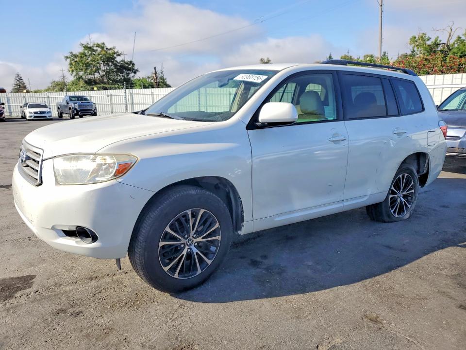 2009 Toyota Highlander VIN JTEES41A892125842 — COPART salvage auction photo
