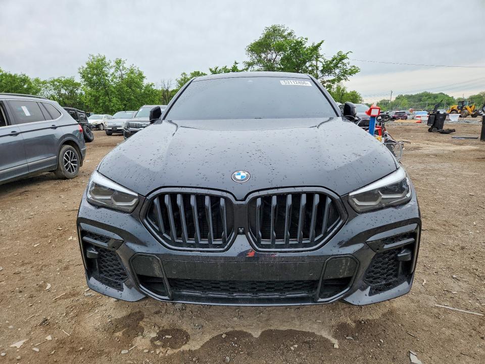 2022 BMW X6 VIN 5UXCY6C01N9K85524 COPART salvage auction — REAR END, Md - Cert Of Salvage > 75% Damage, sold $3,450 on 2026-07-28 (photo 5)