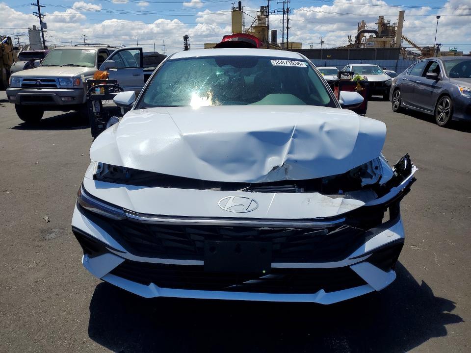 2025 Hyundai VIN KMHLL4DG4SU870571 COPART salvage auction — FRONT END, Ca - Salvage Certificate, sold $4,050 on 2026-07-13 (photo 5)