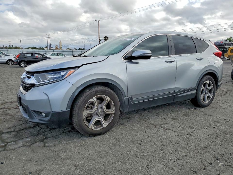 2018 Honda Cr-v VIN 7FARW1H8XJE050272 COPART salvage auction — SIDE, Ca - Salvage Certificate, sold $6,100 on 2026-07-16 (photo 1)