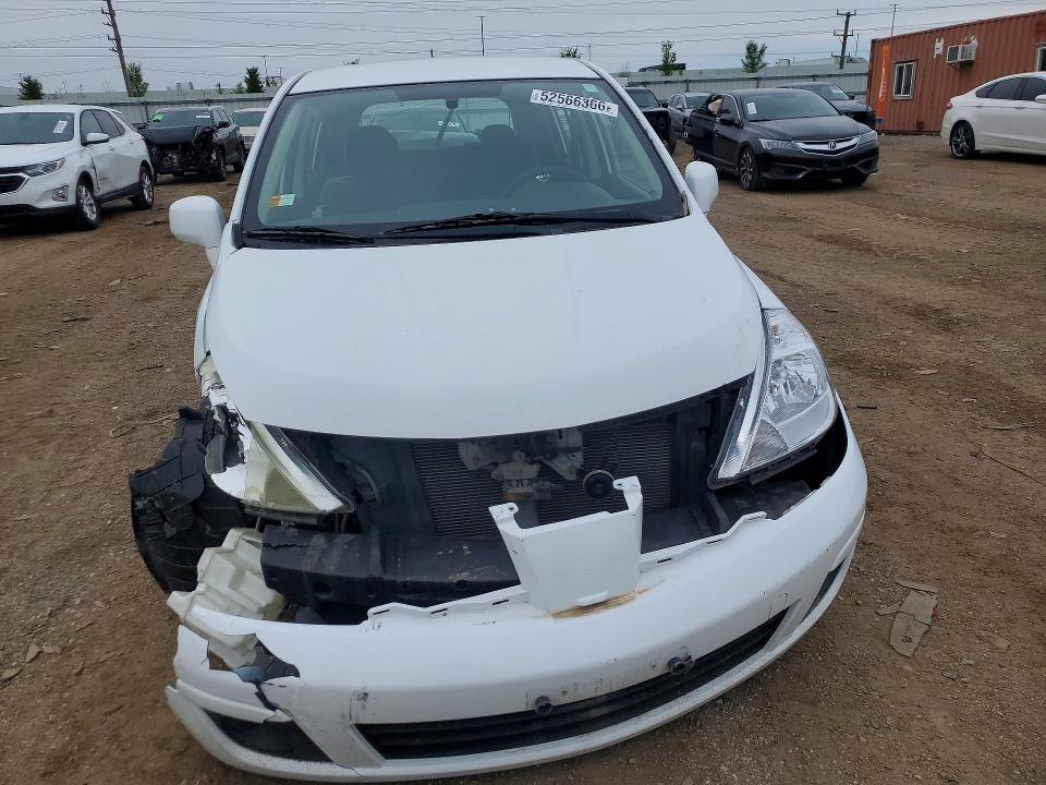 2009 Nissan Versa VIN 3N1BC13E69L472767 COPART salvage auction — FRONT END, Il - Salvage Certificate, sold $250 on 2026-07-02 (photo 5)