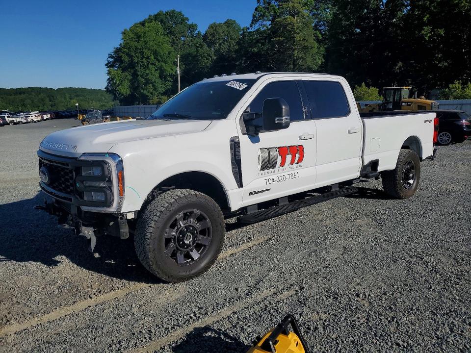 2023 Ford F-250 super duty VIN 1FT8W2BT4PEC19500 COPART salvage auction — FRONT END, Nc - Salvage Certificate Of Title, sold $34,500 on 2026-07-16 (photo 1)