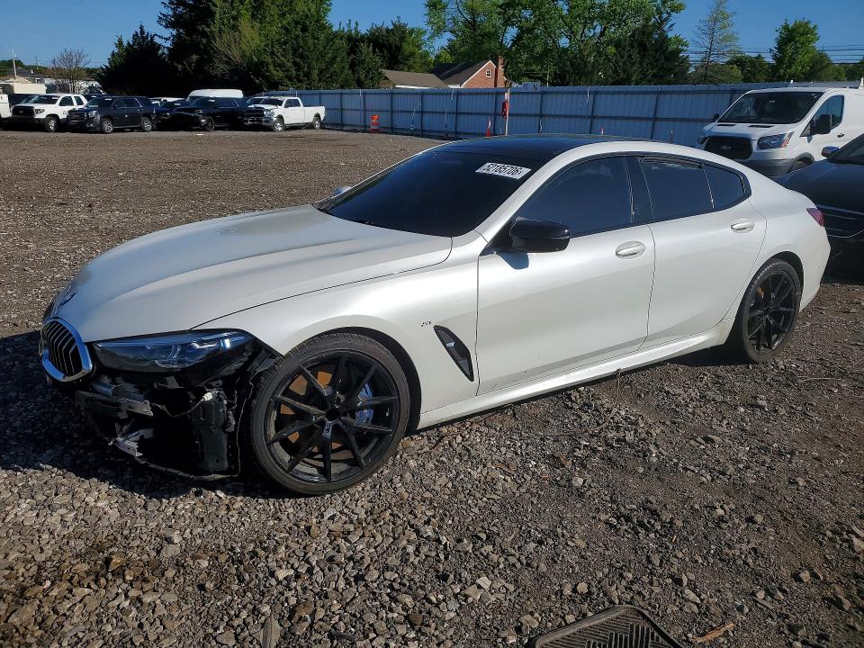 2020 BMW 8er VIN WBAGV2C08LBP44572 COPART salvage auction — SIDE, Md - Cert Of Salvage > 75% Damage, sold $5,700 on 2026-07-27 (photo 1)