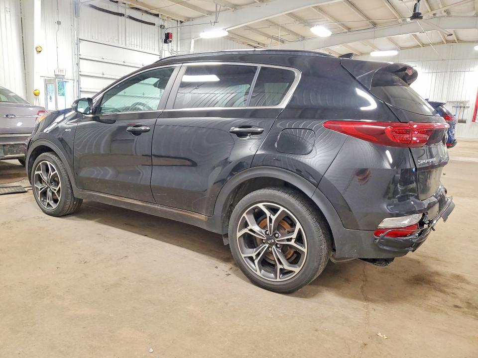 2021 Kia Sportage VIN KNDPRCA67M7848740 COPART salvage auction — REAR END, Mn - Cert Of Title-Salvage, sold $5,700 on 2026-07-28 (photo 2)