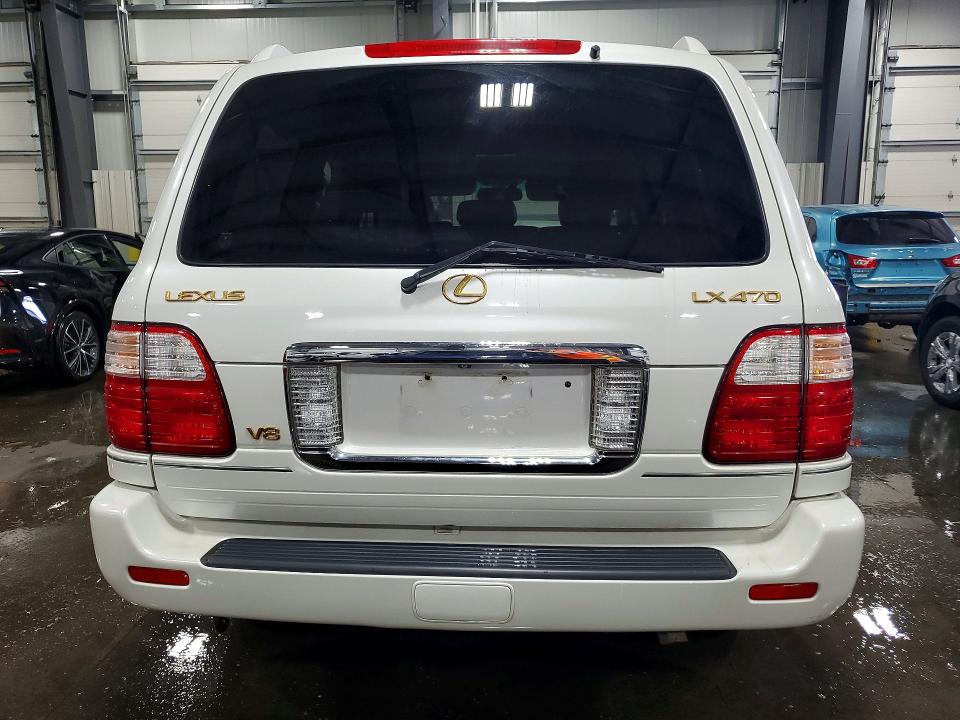 2005 Lexus Lx VIN JTJHT00W653550983 COPART salvage auction — FRONT END, Mn - Cert Of Title-Salvage, sold $8,800 on 2026-07-07 (photo 6)
