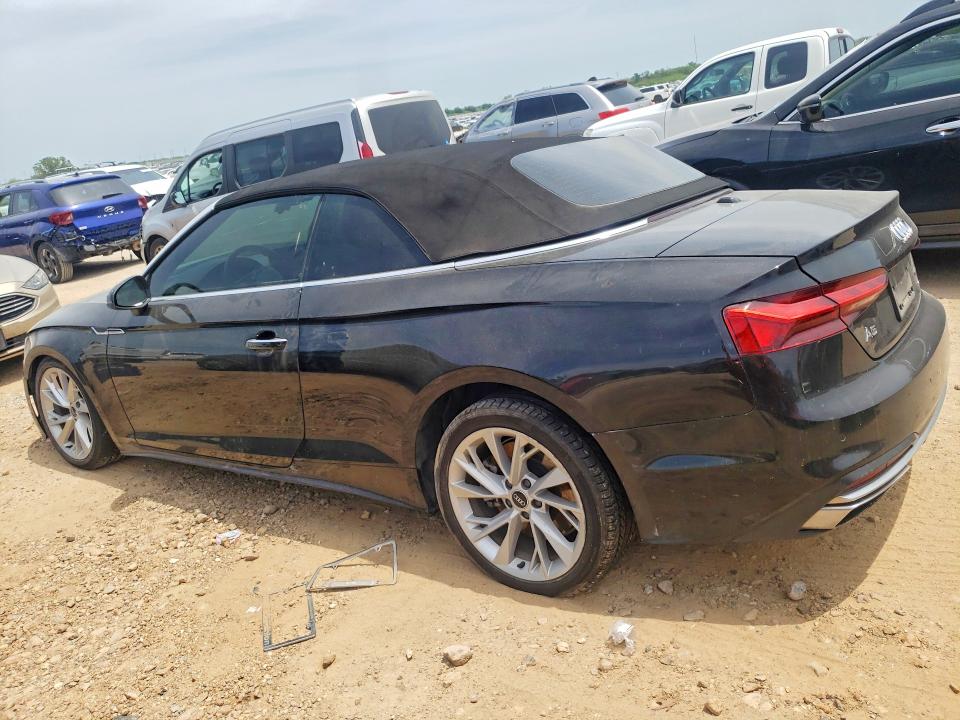 2022 Audi VIN WAU2AGF57NN002675 COPART salvage auction — FRONT END, Tx - Salvage Vehicle Title, sold $6,700 on 2026-07-16 (photo 2)