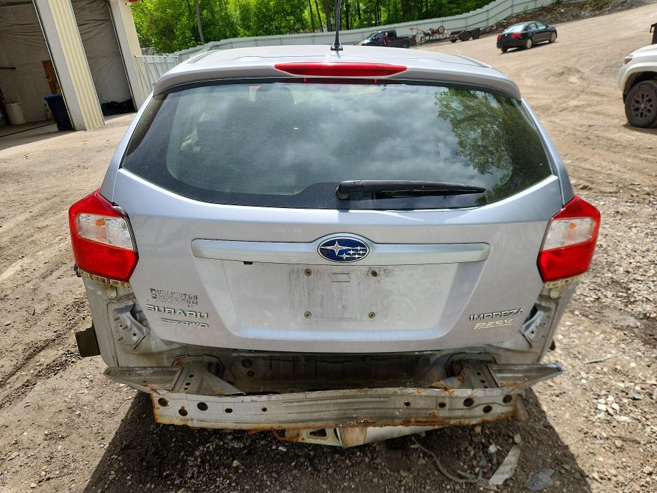 2016 Subaru Impreza VIN JF1GPAA6XG9303379 COPART salvage auction — ALL OVER, Vt - Cert Of Title-Salvage Vehicle, sold $175 on 2026-07-20 (photo 6)