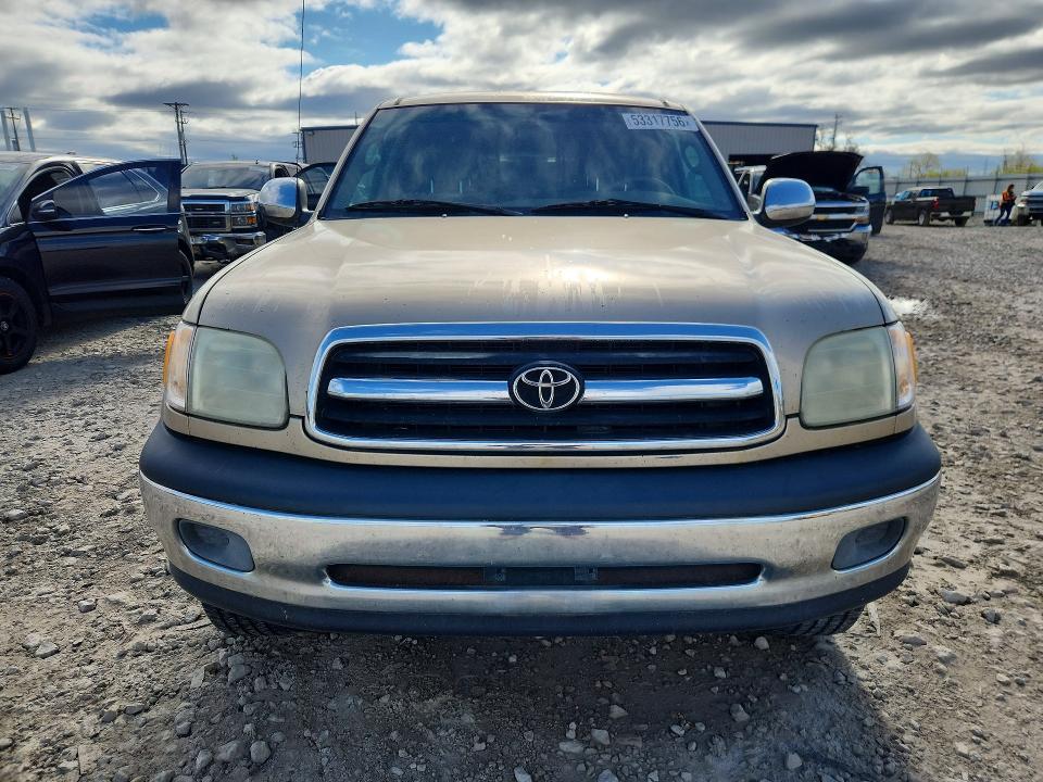 2002 Toyota Tundra VIN 5TBRN34182S252939 COPART salvage auction — FRONT END, Wi - Certificate Of Title, sold $850 on 2026-07-13 (photo 5)