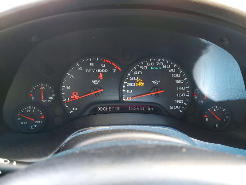 1999 Chevrolet Corvette VIN 1G1YY32G9X5101888 COPART salvage auction — MINOR DENT/SCRATCHES, Ca - Dis/Dlr/Exp Only Clean Title, sold $6,000 on 2026-07-02 (photo 9)
