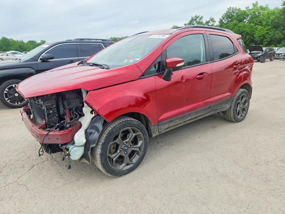 2018 Ford Ecosport VIN MAJ6P1CL1JC181388 COPART salvage auction — FRONT END, Pa - Certificate Of Salvage, sold $975 on 2026-07-02 (photo 1)