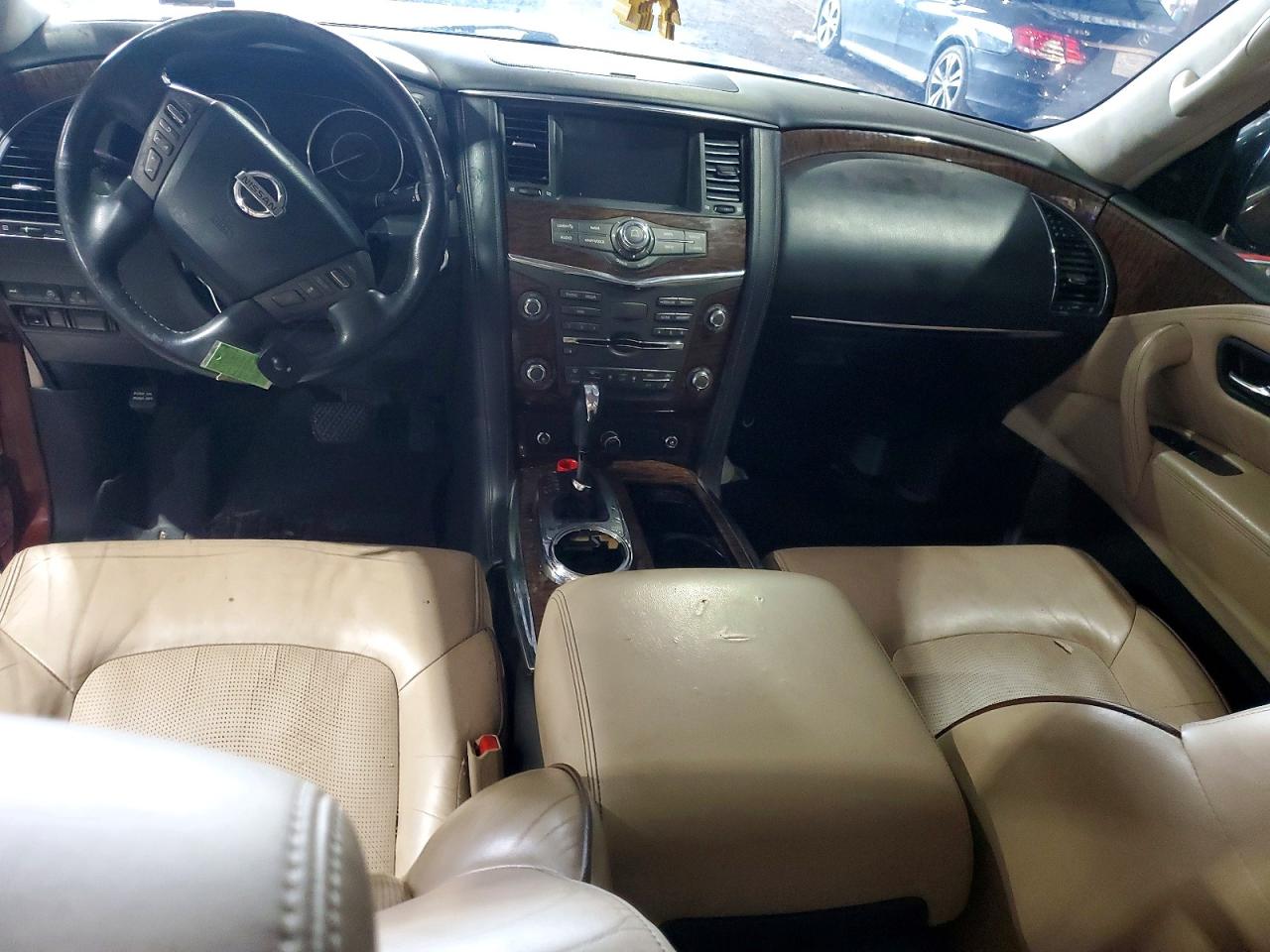 2018 Nissan Armada VIN JN8AY2NF4JX300188 COPART salvage auction — Minor Dent/Scratches, TX - CERTIFICATE OF TITLE (P), sold $5,100 on 2026-07-09 (photo 8)
