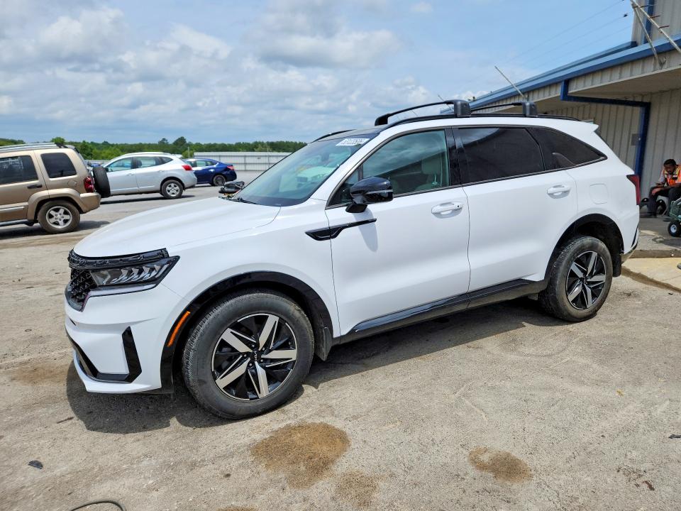 2022 Kia Sorento VIN 5XYRH4LF1NG145265 COPART salvage auction — FRONT END, Tn - Salvage Certificate, sold $9,800 on 2026-07-07 (photo 1)