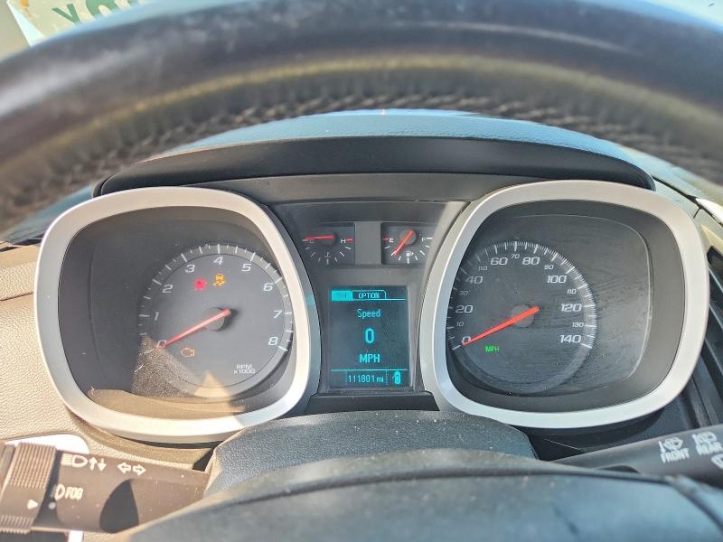 2017 Chevrolet Equinox VIN 2GNALDEK2H6258270 COPART salvage auction — FRONT END, MI - CERTIFICATE OF TITLE, sold $725 on 2026-07-02 (photo 9)